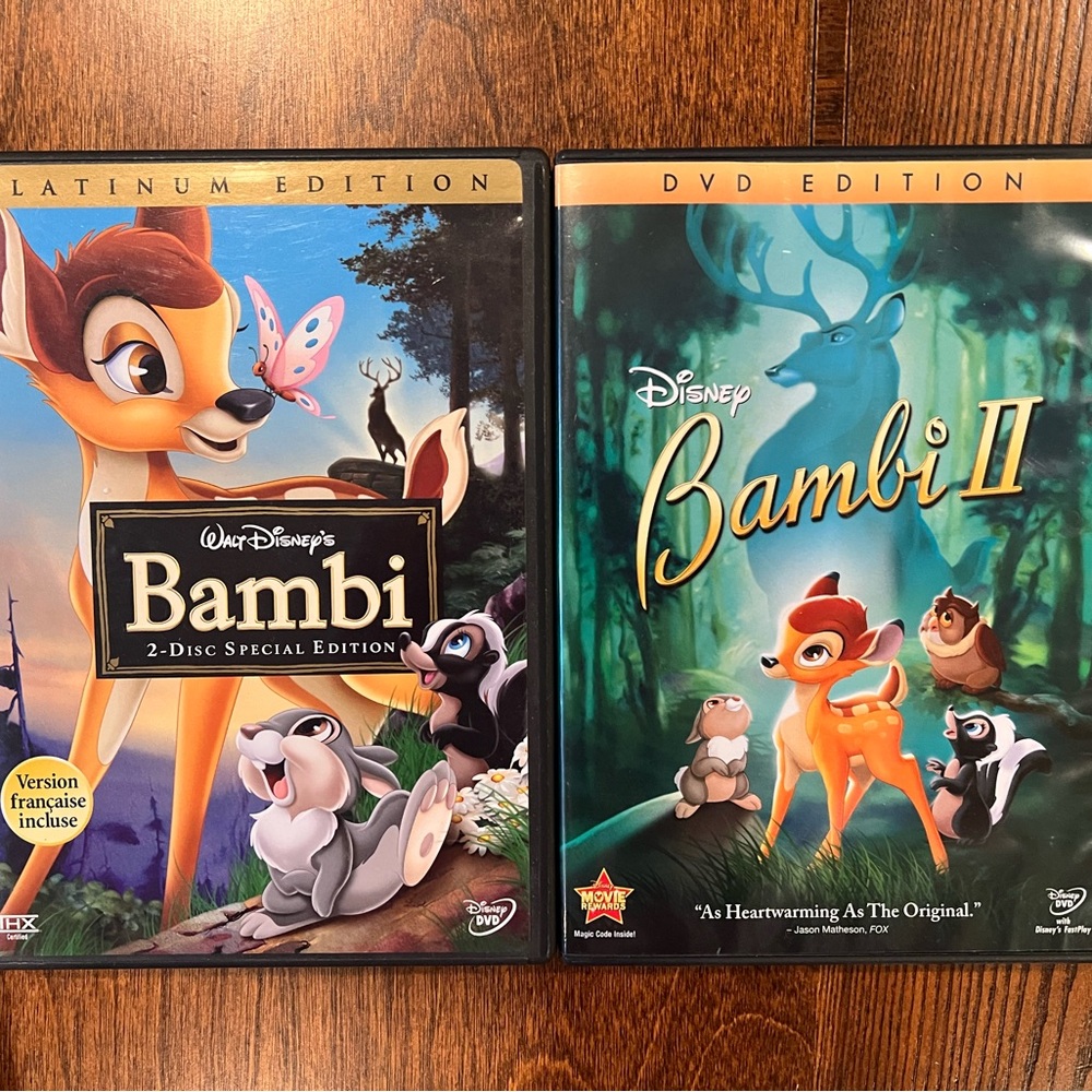 Disney Bambi DVD Set - Picture 1 of 2
